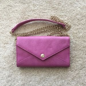 Cute pink Rebecca Minkoff chain purse